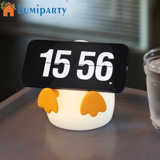 Lumiparty โคมไฟ Led 1200mah 3200-4000k สองสี สําหรับติดข้างเตียงนอน โทรศัพท์มือถือ