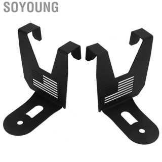 Soyoung UTV Cooler Mounting Brackets Steel Turbo Cooler Holder Carrier Replacement for Polaris RZR 1000 XP Turbo 2014‑2021