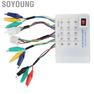 Soyoung Scooter Brushless  Controller Tester  Lightweight Easy Carry Accurate Detection Brushless  Controller Tester Angle Discrimination  for Electric Bike