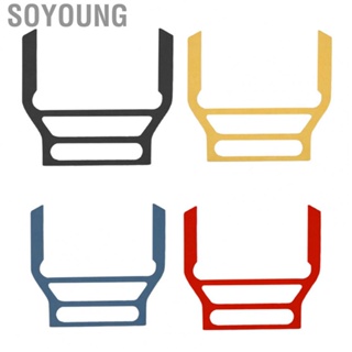 Soyoung Panel Trim  Panel Frame Suede for Car Replacement for Ford Mustang 2015‑2021 LHD