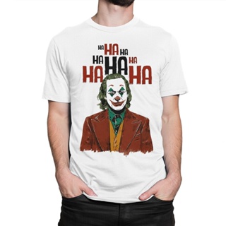 เสื้อยืด พิมพ์ลาย Joker Movie Art Joaquin Phoenix สไตล์ฮิปฮอป