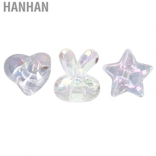 Hanhan Acrylic Cartoon Beads  Acrylic Transparent Beads Cute Appearance  for Necklaces