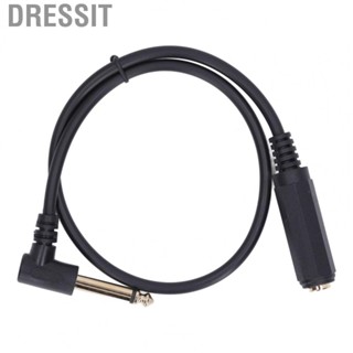 Dressit Stereo Extension Cable Plug and Play 0.5m Length Audio Cable 1/4in Efficient Transmission Environmental Friendly for DVD