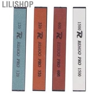 Lilishop 4PCS  Sharpening Stone Fixed Angle Whetstone  Sharpener Set 120