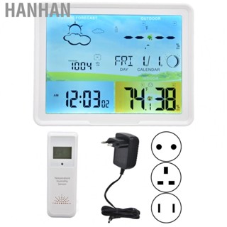 Hanhan LCD Weather Forecast Indoor Outdoor  W/RCC Receiving Function 100‑240