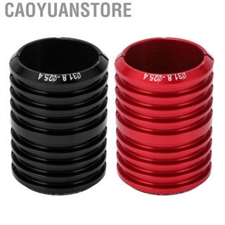 Caoyuanstore Bike Handlebar Shim  Stem Shim Anodized Smooth Edge  for Bicycle