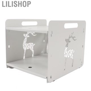 Lilishop Desktop  Rack Desktop Bookshelf Iron Material Easy Storage For Office For