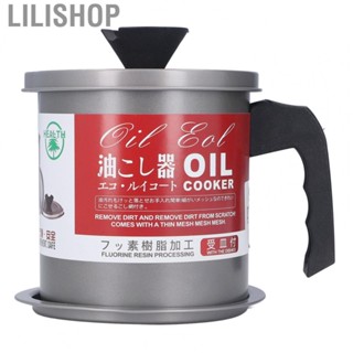 Lilishop Oil Strainer   Container Sturdy Durable  for Kitchen for Hotel for Restaurant