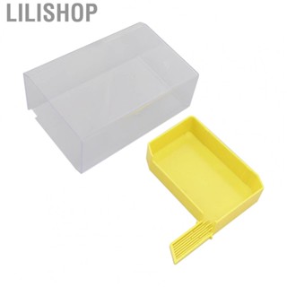 Lilishop Bee Feeder  Cubic Style Bee Drinking Nest Excellent Workmanship Wear Proof Durable  for Beekeepers