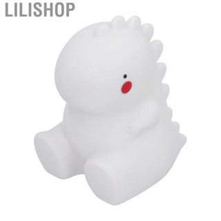 Lilishop Night Light Cartoon Dinosaur Nightlights Silicone Night Lamp Bedroom Dec US