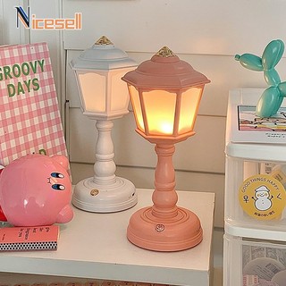 Nordic Mini Dormitory Table Lamp Three-speed Adjustable Night Light Creative Gift