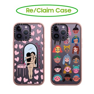 Casetify เคสแข็ง ลาย Love yourself Girl สําหรับ iPhone 11 12 13 14 Pro Max