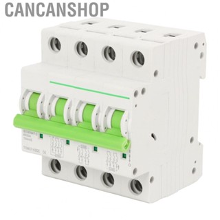 Cancanshop Miniature Circuit Breaker  PA Rapid Tripping 1000V Stable Quick Disengagement Solar PV Breaker  for Marine Electric Power System