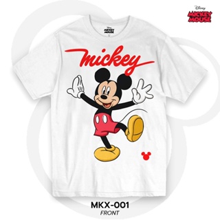 [S-5XL]Power 7 Shop เสื้อยืดการ์ตูน มิกกี้เมาส์ ลิขสิทธ์แท้ DISNEY (MKX-001)