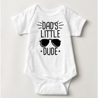 Baby Statement Onesies - Dads Little Dude DOEA