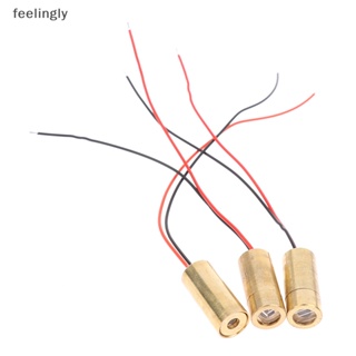 {FEEL} โมดูลไดโอดเลเซอร์ ทองแดง 650nm 9 มม. 3V 50mW {feelingly}