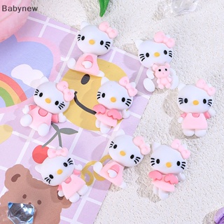 &lt;Babynew&gt; กิ๊บติดผมเรซิ่น รูปการ์ตูนสัตว์น่ารัก DIY เครื่องประดับ สําหรับตกแต่ง 10 ชิ้น