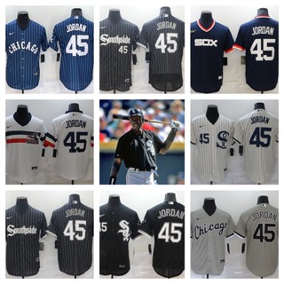 MLB Chicago White Sox Michael/Jordan เสื้อยืดเบสบอลบุรุษ