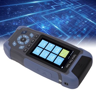 Tool House.ay Optical Time Domain Reflectometer 9 in 1 Dual Wavelength 3.5in Color Display เครื่องทดสอบสายเคเบิลใยแก้วนำแสง 110-240V