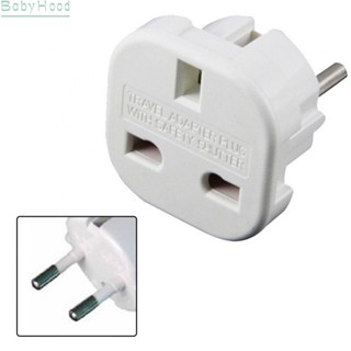 【Big Discounts】Adapter Plug White 2P+E Grounding Type 3-2 PIN AC250V England To Germany#BBHOOD