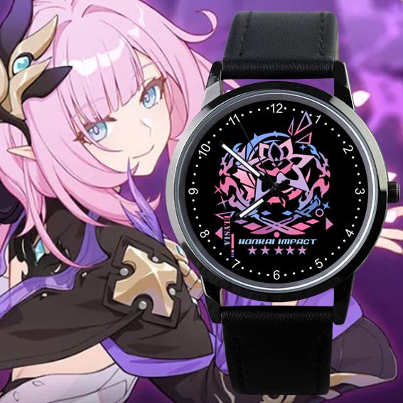 Honkai Impact 3 Elysia Kiana Kaslana นาฬิกานาฬิกาข ้ อมือนักเรียนนาฬิกากันน ้ ําเด ็ กของขวัญ