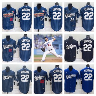 Los Angeles Dodgers Clayton Kershaw เสื้อยืดเบสบอลบุรุษ 01