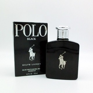 (125ml) Ralph Lauren Black Polo Mens eau de toilette Ralph Lauren Polo Black Paul Ralph Lauren Black Polo Men eau de toilette Sport ติดทนนาน 125 มล.