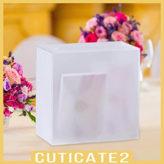[Cuticate2] กล่องการ์ดธีมอะคริลิคใส สําหรับครบรอบวันเกิดเจ้าสาว