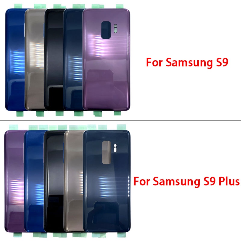 ฝาครอบด้านหลัง ของแท้ แบบเปลี่ยน สําหรับ Samsung Galaxy S9 G960F S9 Plus G965F