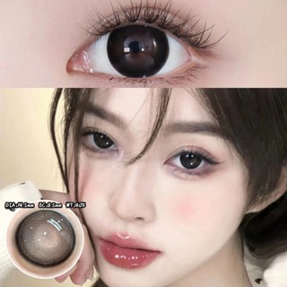 Yi TONG NIAN【พร้อมส่ง ราคาพิเศษ】คอนแทคเลนส์ไฮดรอลิค ไฮโดรฟิลิก นิ่ม 14.5 มม. สีดํา 2 ชิ้น ต่อ 1 คู่