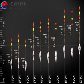 Chink ทุ่นลอยน้ํา หางยาว ทนทาน สําหรับตกปลา 5 ชิ้น