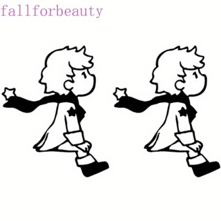 Fallforbeauty สติกเกอร์ ลายการ์ตูนน่ารัก มีกาวในตัว กันน้ํา ลอกออกได้ ปลอดสารพิษ สําหรับติดตกแต่งผนังบ้าน DIY