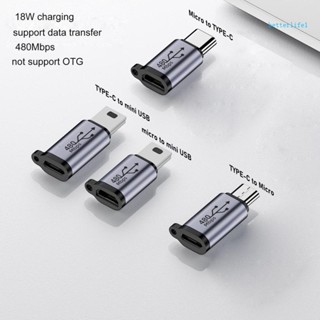 Btm อะแดปเตอร์แปลง Usb-C เป็น Micro Usb Type-C ตัวเมีย เป็น Micro Usb ตัวผู้