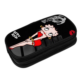 กระเป๋าดินสอ ปากกา ลายการ์ตูน Betty Boop สําหรับเด็ก