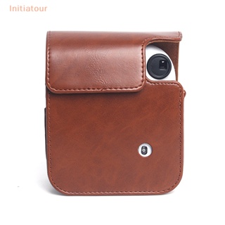 [Initiatour] เคสกระเป๋าใส่กล้อง หนัง PU พร้อมสายคล้องไหล่ สําหรับ Instax Mini 12