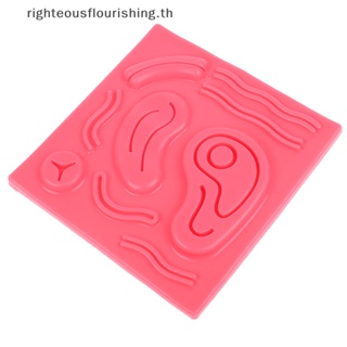 Righteousflourishs.th ใหม่ โมดูลซิลิโคน 3D สําหรับเย็บผิวหนัง