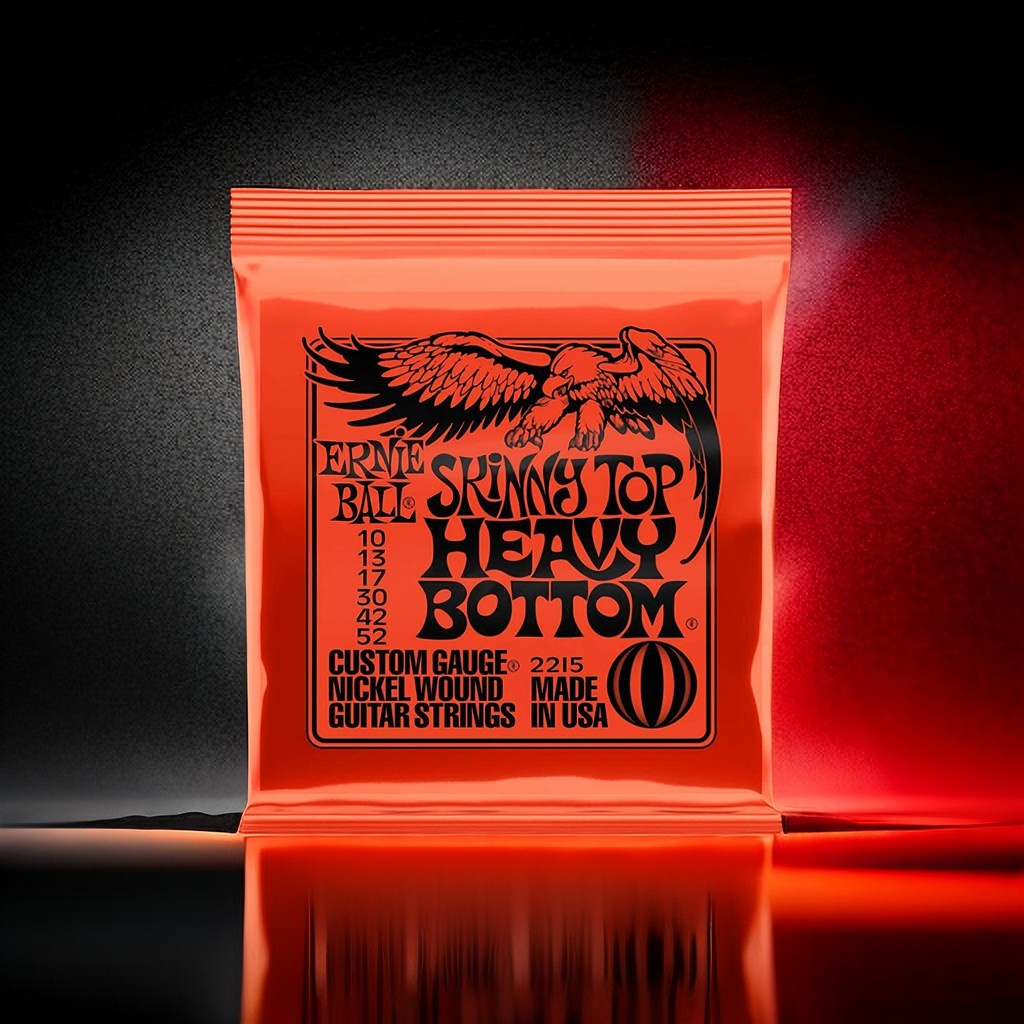 Ernie Ball 2215 Nickel Wound สายกีตาร์ไฟฟ้า 010.013.017.030.042.052 อุปกรณ์เสริมเครื่องดนตรี