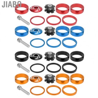 Jiabo Bike Headset Spacer 2/3/5/10mm Aluminum Alloy Headset Stem Spacer  Washer Cap Road Bike Cycling Handlebar Stem Washer