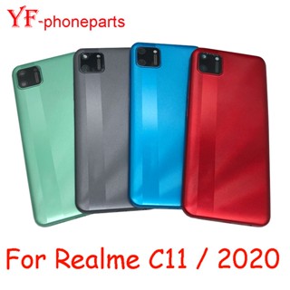 ฝาครอบแบตเตอรี่ด้านหลัง สําหรับ OPPO Realme C11 RMX2185