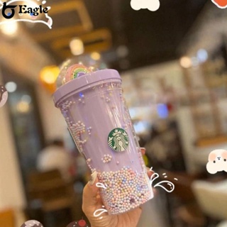 ⭐จัดส่ง 24 ชั่วโมง⭐Starbucks แก้วน้ํา พร้อมหลอดดูด ขนาด 21.5x10x6.5 ซม. พร้อมฝาปิด 1 ชิ้น