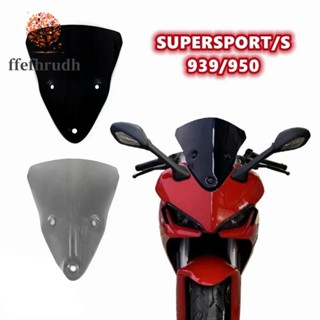 กระจกหน้ารถจักรยานยนต์ สีดํา สําหรับ DUCATI 939 950 Supersport 939S 950S Super Sport S Refit 2017-2022