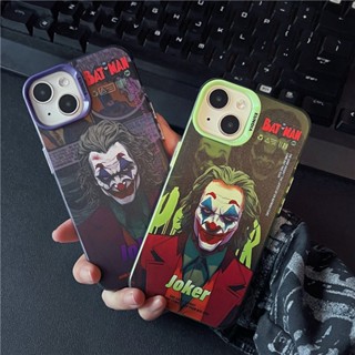 เคสโทรศัพท์มือถือ กันกระแทก ลายการ์ตูน clown joker แฟชั่น สําหรับ iphone 14 13 12 Pro Max 11 14promax