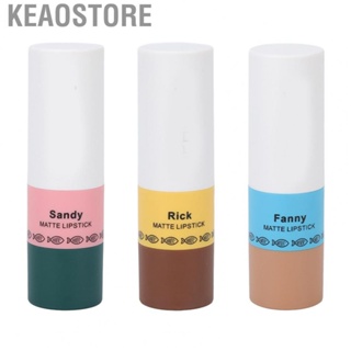 Keaostore Women Lipstick  Non Stick Cup Smooth Lip Matte Full Coverage Long Lasting Portable for Girls Makeup