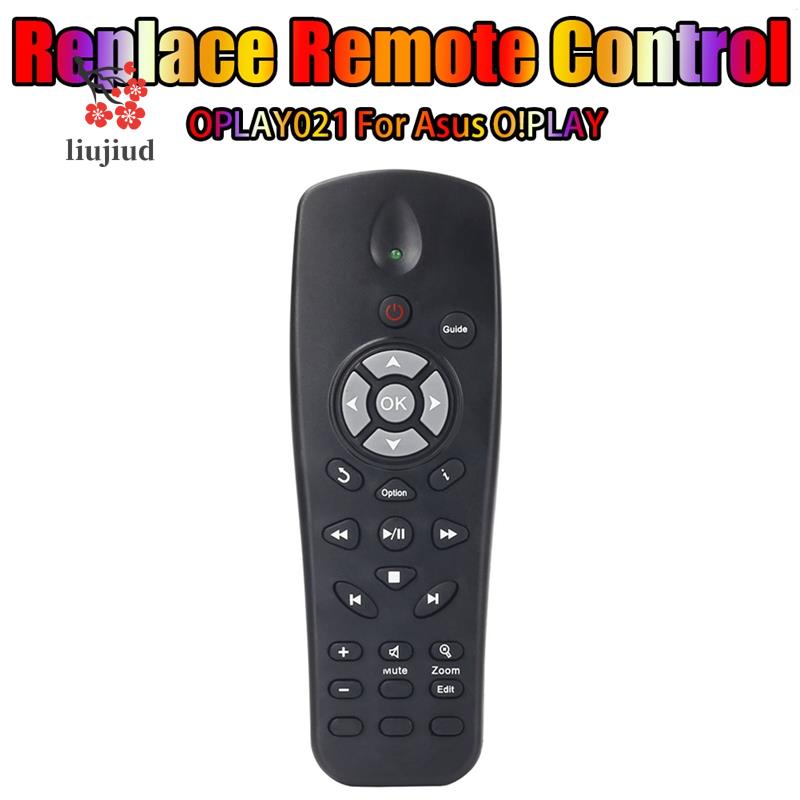 1 PC เปลี่ยนรีโมทคอนโทรล OPLAY021 สีดําสําหรับ Asus O Play Live MINI E6072 HDP-R3 Media Player
