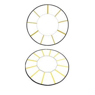 Iorsoul1 อุปกรณ์บันไดฝึกความเร็ว ทรงกลม สําหรับฝึกความคล่องตัว