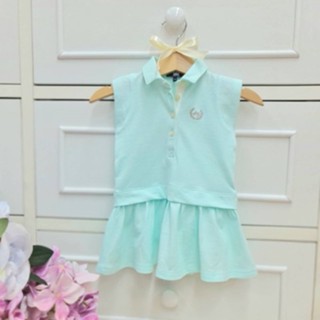 Baby gigi dress ปีเก้มิ้นท์ จากป้าย 850.- บาท