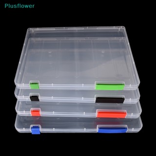 &lt;Plusflower&gt; กล่องพลาสติกใส ขนาด A4 สําหรับใส่เอกสาร ลดราคา