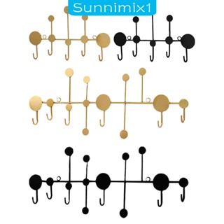 [Sunnimix1] ที่แขวนเสื้อโค้ท เหล็ก สไตล์นอร์ดิก สําหรับประตูห้องน้ํา