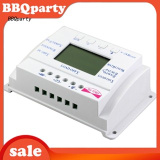 &lt;BBQ&gt; แผงควบคุมการชาร์จแบตเตอรี่ พลังงานแสงอาทิตย์ หน้าจอ LCD PWM 10A 12 24V