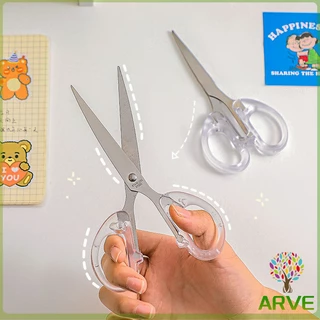 ARVE กรรไกรสำนักงาน กรรไกรด้ามพลาสติก มี 2 ขนาดให้เลือกเหมาะกับงาน scissors